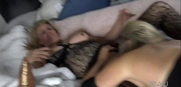  Busty lesbians making out and tasting each others wet cunts